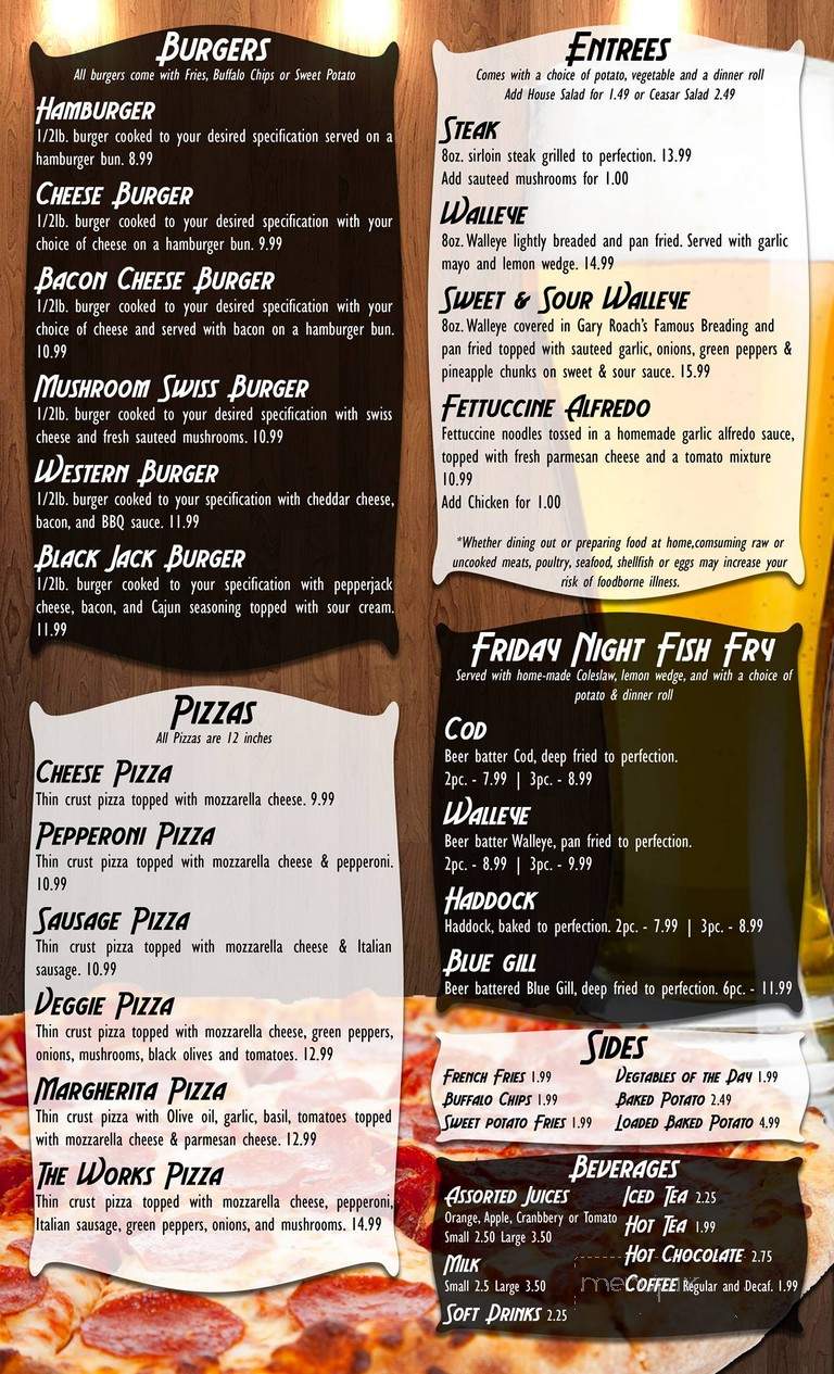 Bonzos - Baraboo, WI menu_pic