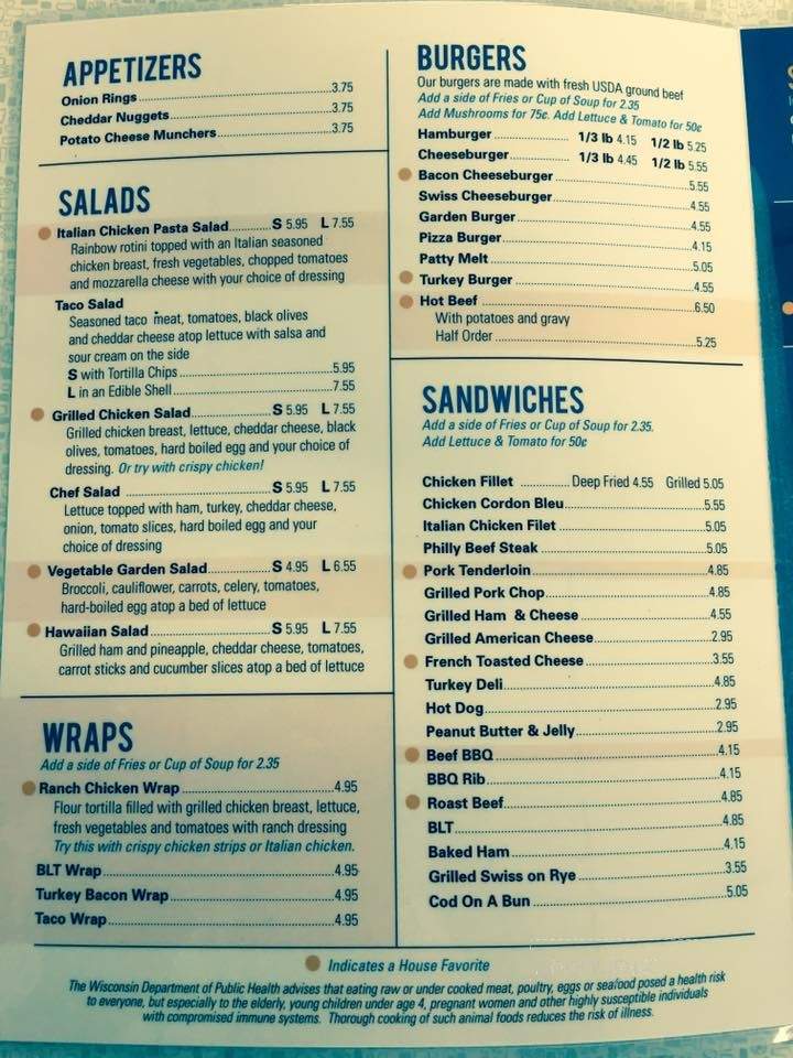Clinton Kitchen - Clinton, WI menu_pic