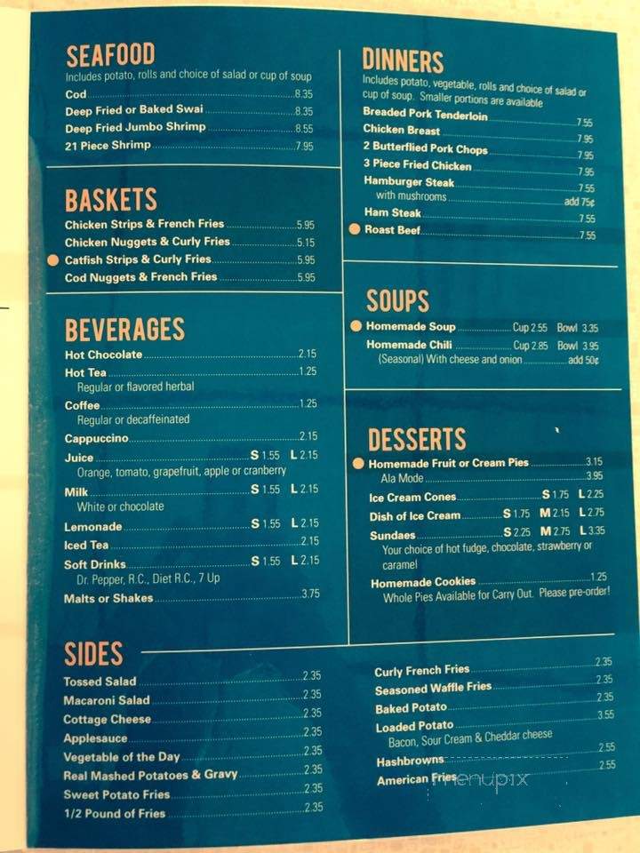 Clinton Kitchen - Clinton, WI menu_pic