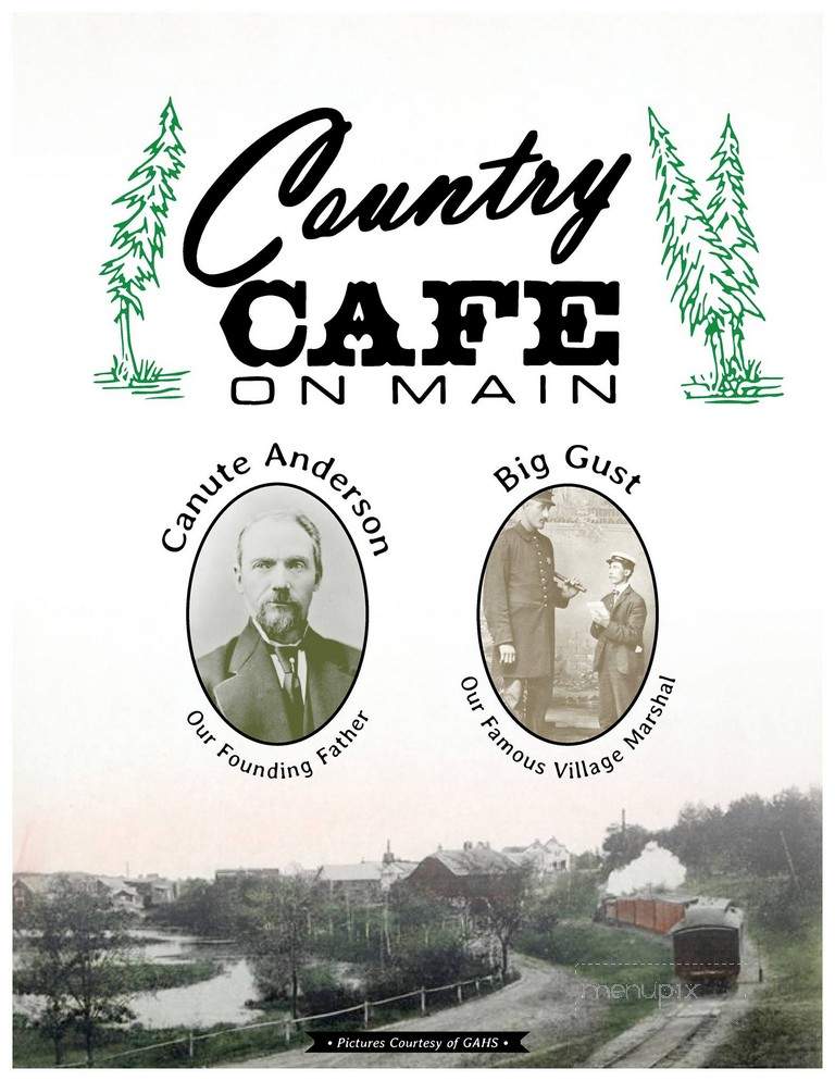 Country Cafe On Main - Grantsburg, WI