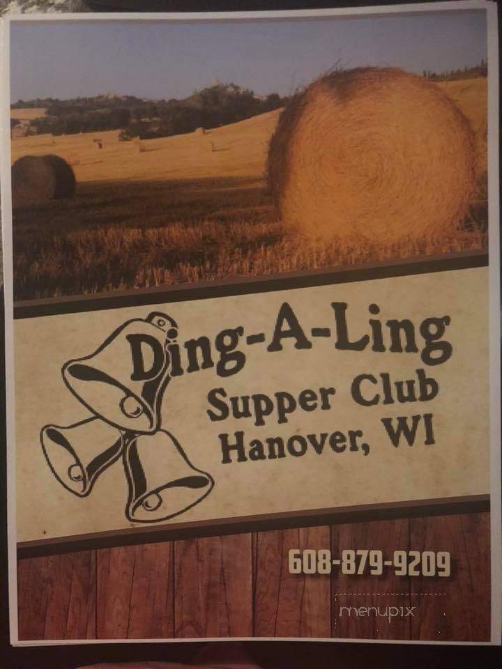 Ding-A-Ling Supper Club - Mercer, WI menu_pic