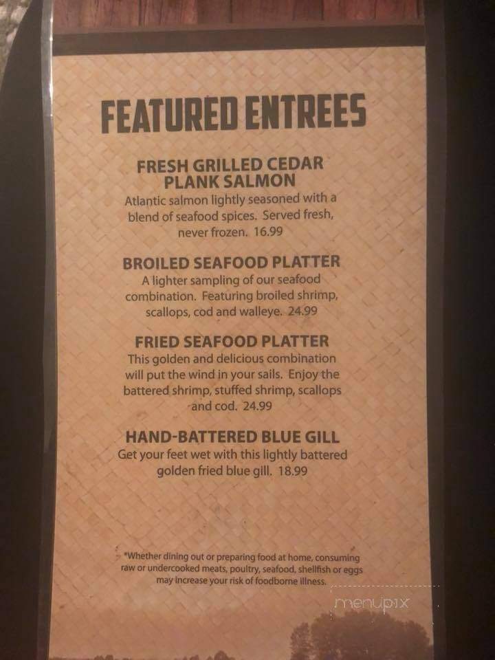 Ding-A-Ling Supper Club - Mercer, WI menu_pic