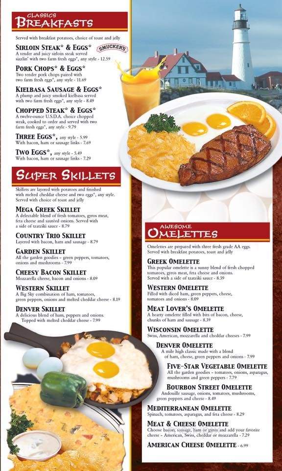 Faros Family Restaurant - Fond Du Lac, WI menu_pic