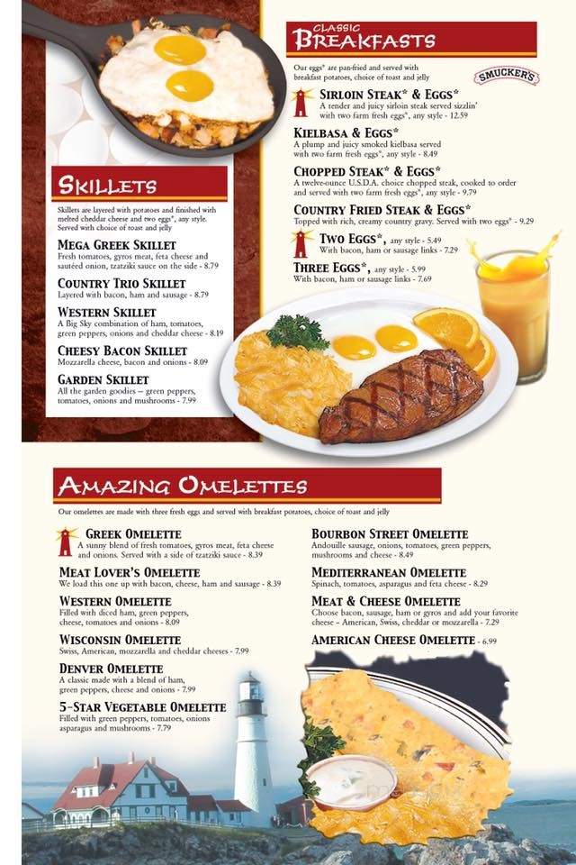 Faros Family Restaurant - Fond Du Lac, WI menu_pic