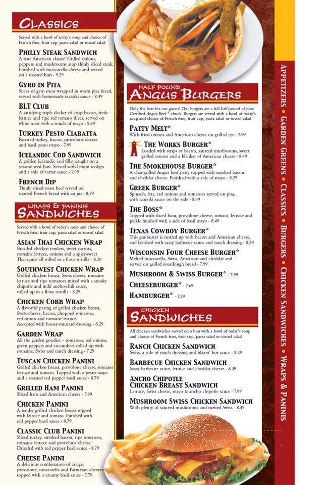 Faros Family Restaurant - Fond Du Lac, WI menu_pic