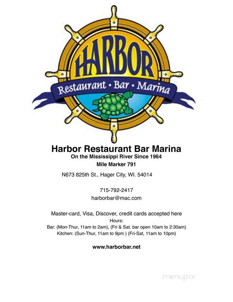 Harbor Restaurant-Bar-Marina - Hager City, WI