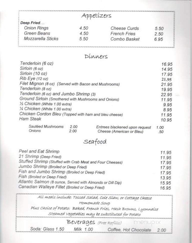 Kutzee's - Stanley, WI menu_pic