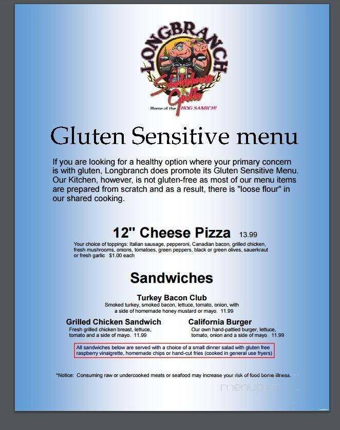 Longbranch Saloon & Eatery - Minong, WI menu_pic