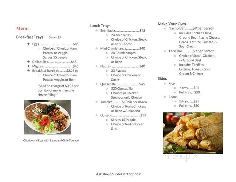 Lopez Bakery - Milwaukee, WI menu_pic