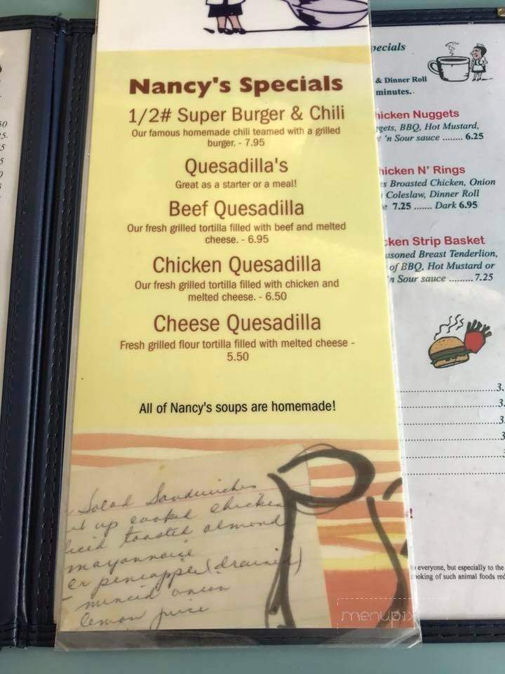 Nancy's Northside Family Rest - Rice Lake, WI menu_pic