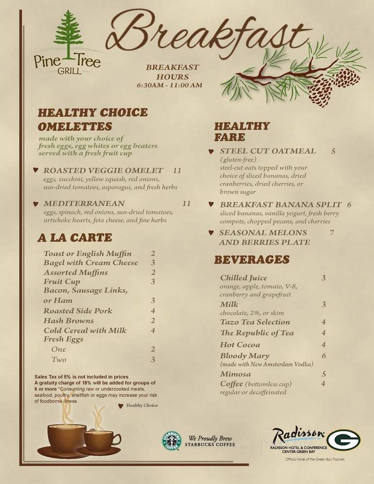 Pine Tree Grill - Green Bay, WI