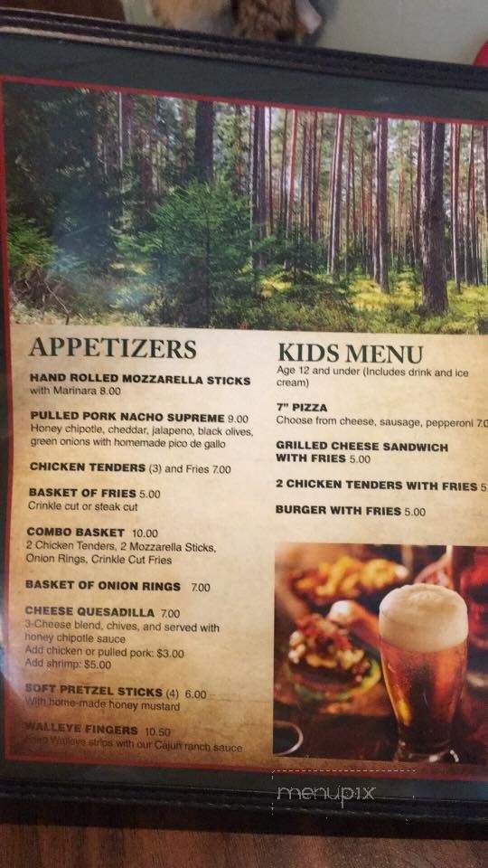 Richards' Family Restaurant - Dunbar, WI menu_pic