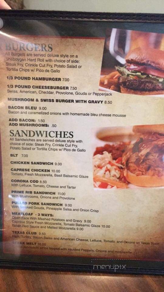 Richards' Family Restaurant - Dunbar, WI menu_pic