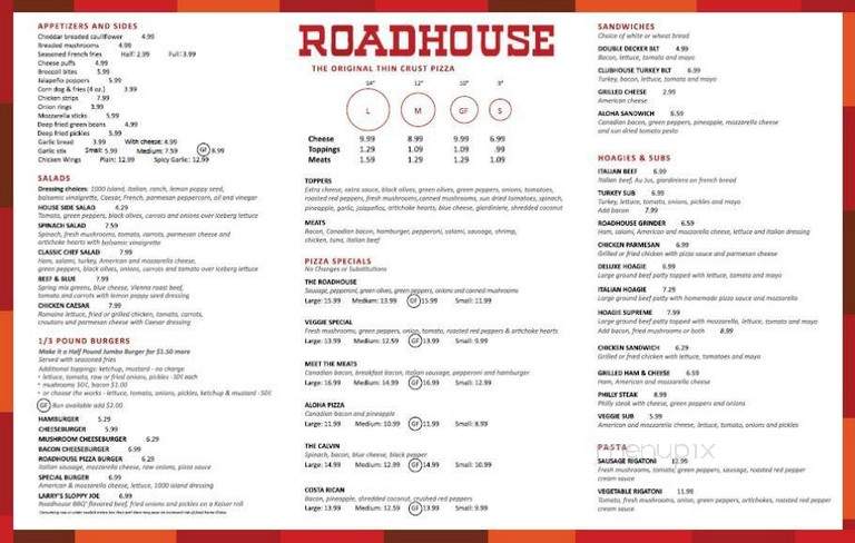 Roadhouse Pizza - Ripon, WI
