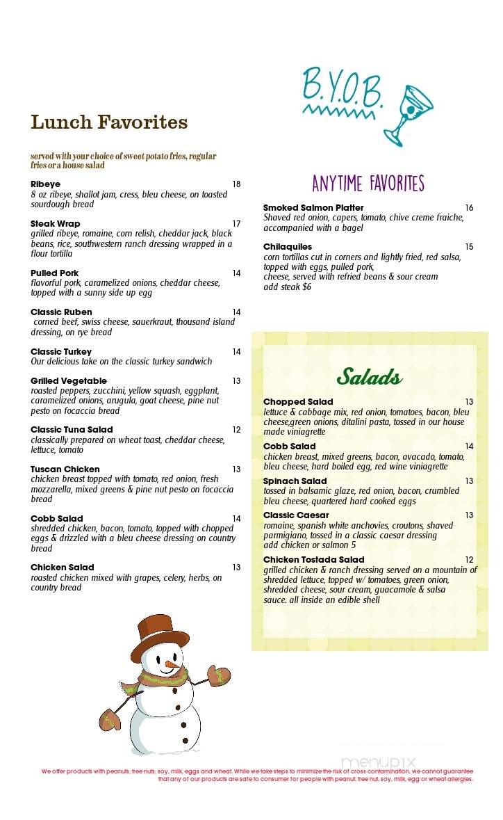 Sunny Side Up - Dousman, WI menu_pic