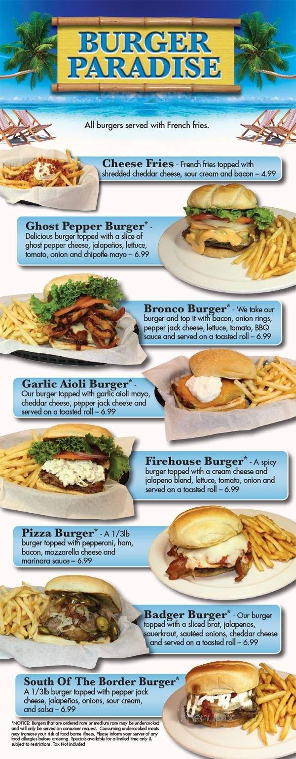 Viking Lanes - Stoughton, WI menu_pic