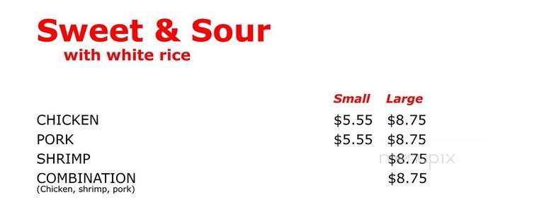 Wing's Carryout - Milwaukee, WI menu_pic