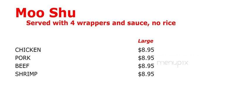 Wing's Carryout - Milwaukee, WI menu_pic