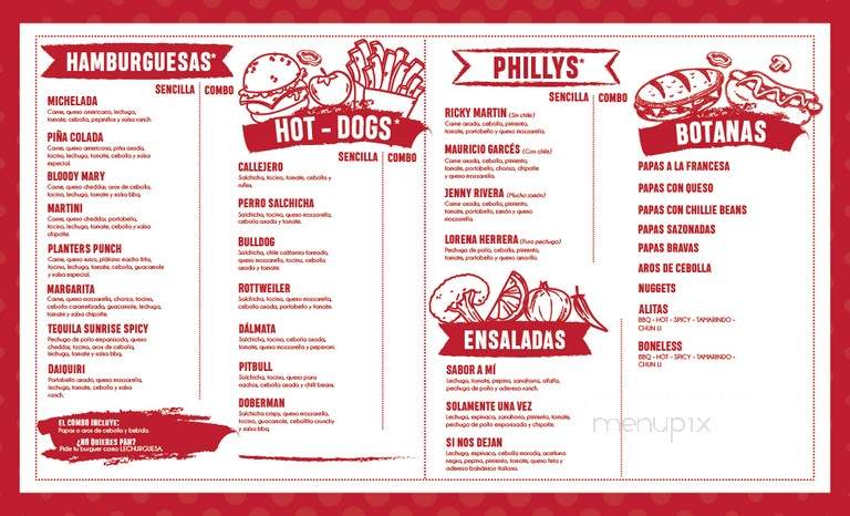 Pepito's Grill - Tuscaloosa, AL menu_pic