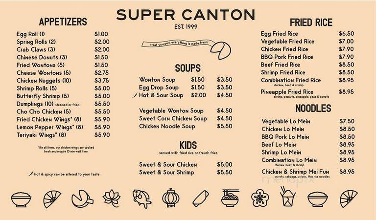Super Canton - Dothan, AL menu_pic