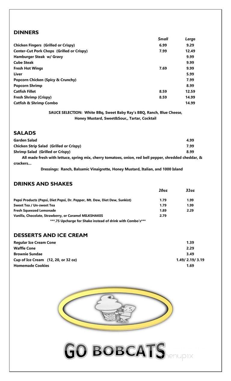 Benton's - Opp, AL menu_pic