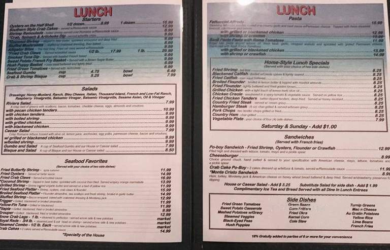 De Soto's Seafood Kitchen - Gulf Shores, AL menu_pic