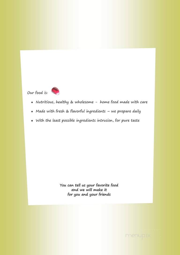 A Little Taste Of Home - Opelika, AL menu_pic