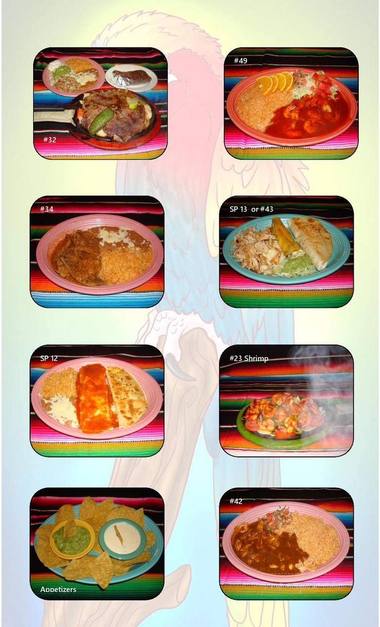 Cacuns Mexican Grill - Auburn, AL menu_pic