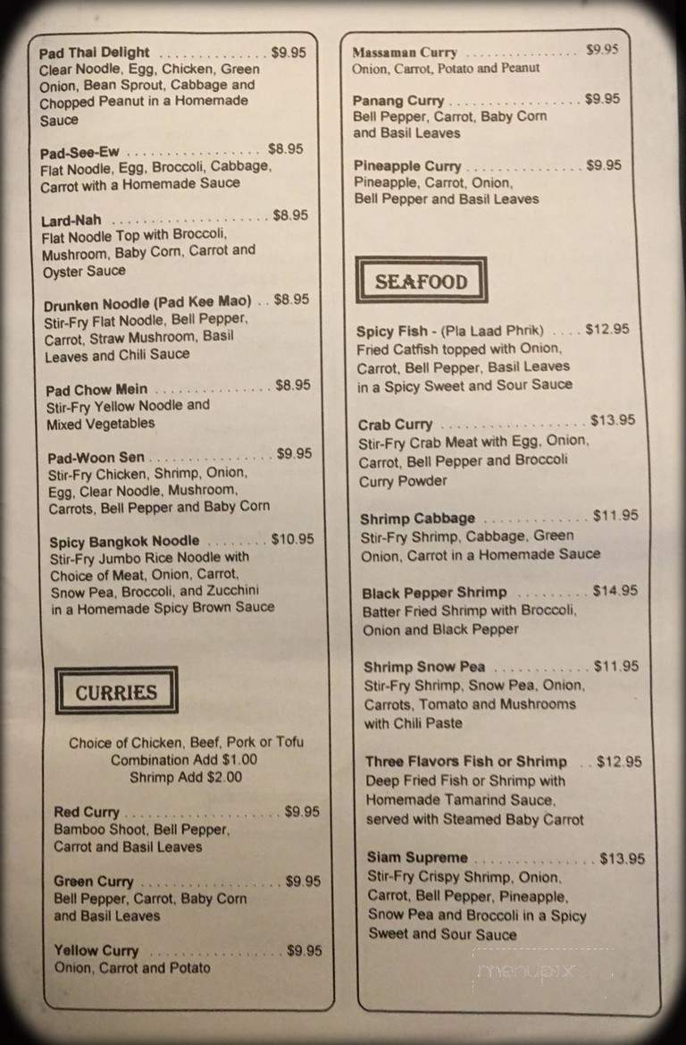Taste Of Thai - Irvington, AL menu_pic