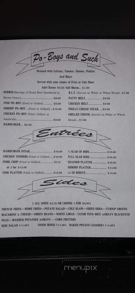 Royal Knight Restaurant - Mobile, AL menu_pic