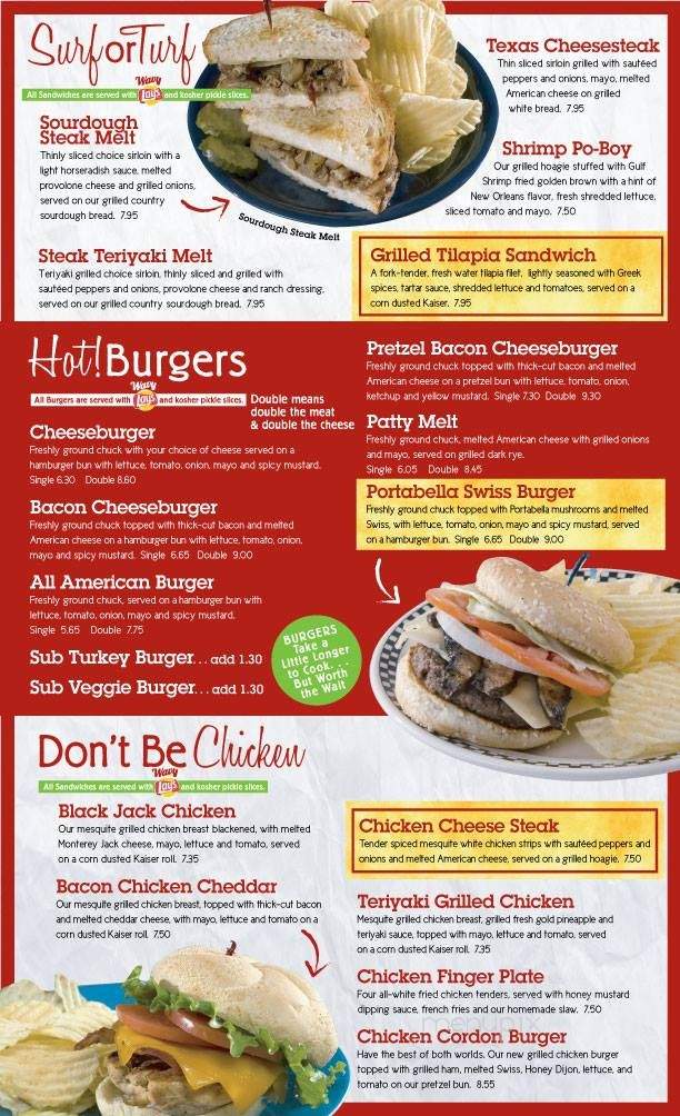 Chappy's Deli - Montgomery, AL menu_pic