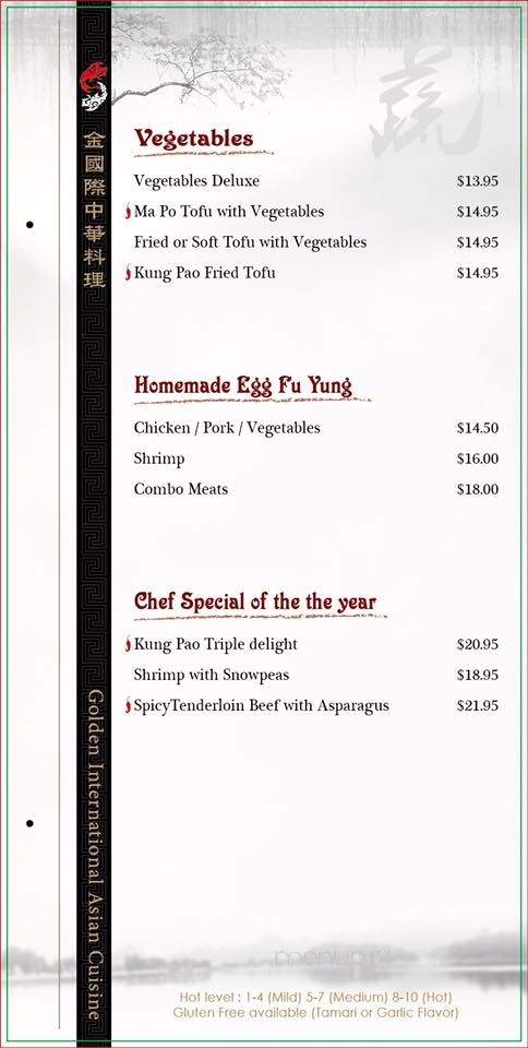 Golden International Chinese - Soldotna, AK menu_pic