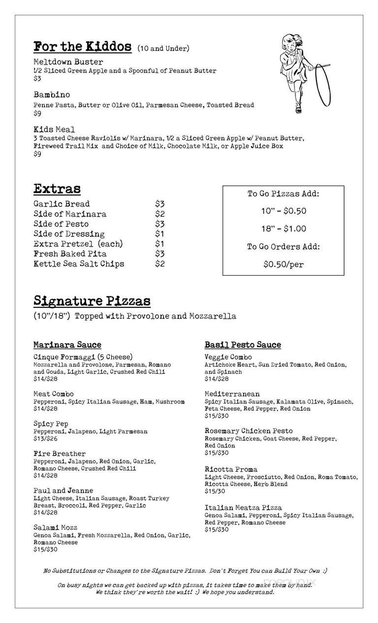 Fireweed Restaurant - Haines, AK menu_pic