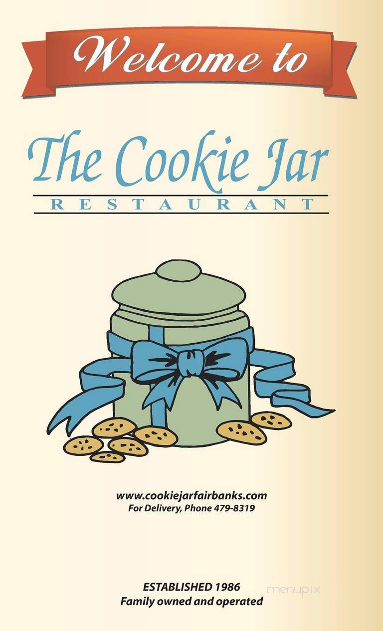 Cookie Jar Restaurant - Fairbanks, AK menu_pic