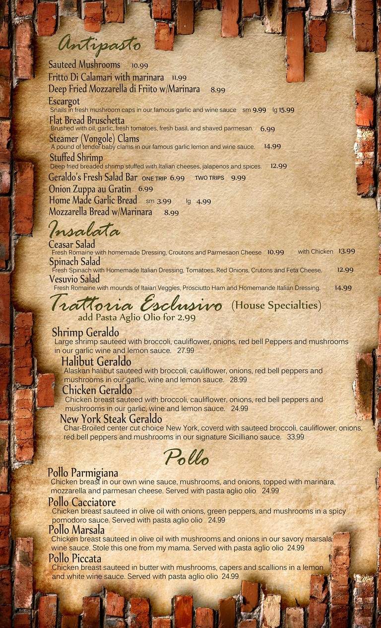 Geraldo's Pizza Delivery - Fairbanks, AK menu_pic