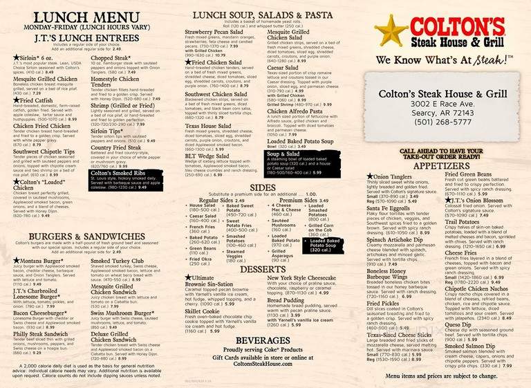 Colton's Steakhouse & Grill - Conway, AR