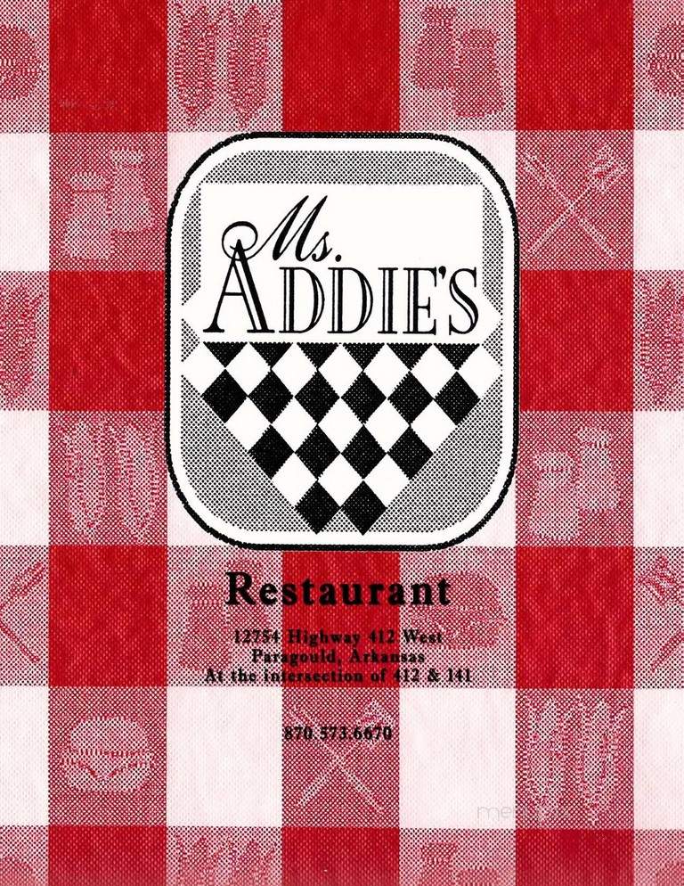Ms Addie's - Paragould, AR menu_pic