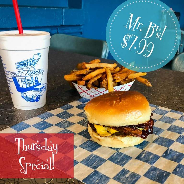 Barnett's Dairyette - Siloam Springs, AR menu_pic