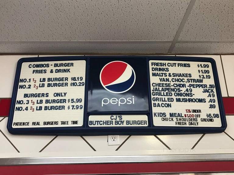 C J's Butcher Boy Burgers - Russellville, AR