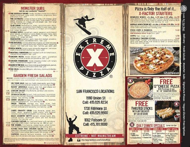 Extreme Pizza - San Bruno, CA