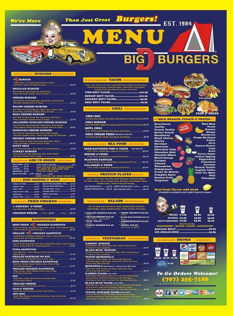 Big D Burgers - Napa, CA