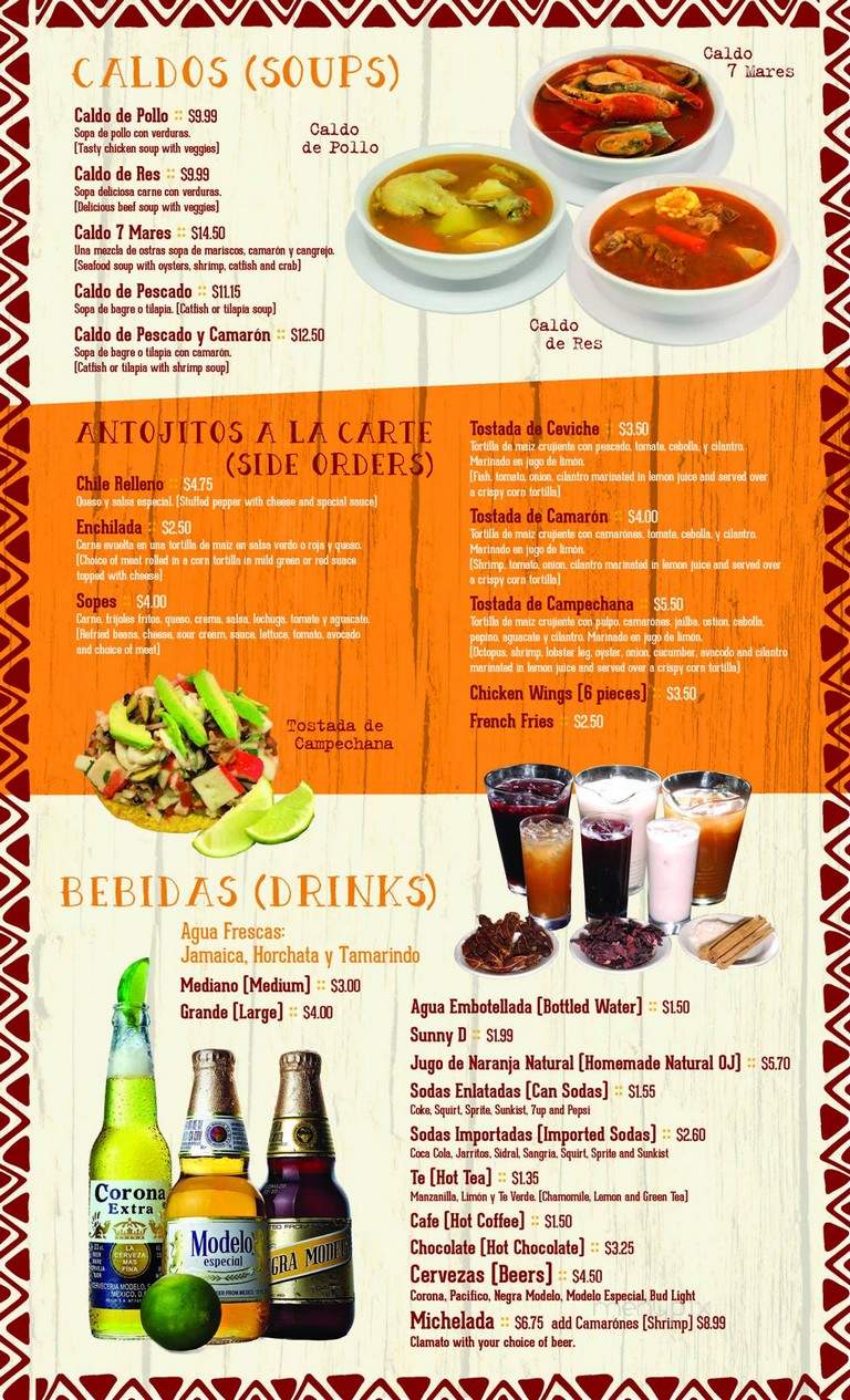 Taqueria Reynoso - Oakland, CA menu_pic