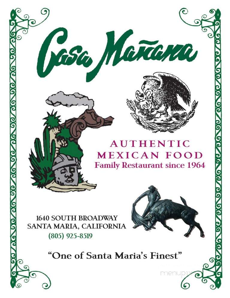 Casa Manana Mexican Restaurant - Santa Maria, CA