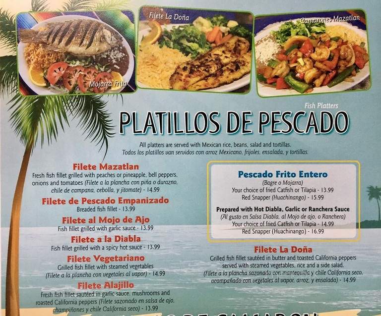 Mariscos Ensenada - Santa Maria, CA menu_pic