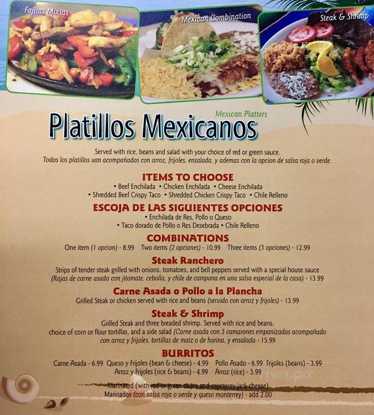 Mariscos Ensenada - Santa Maria, CA menu_pic