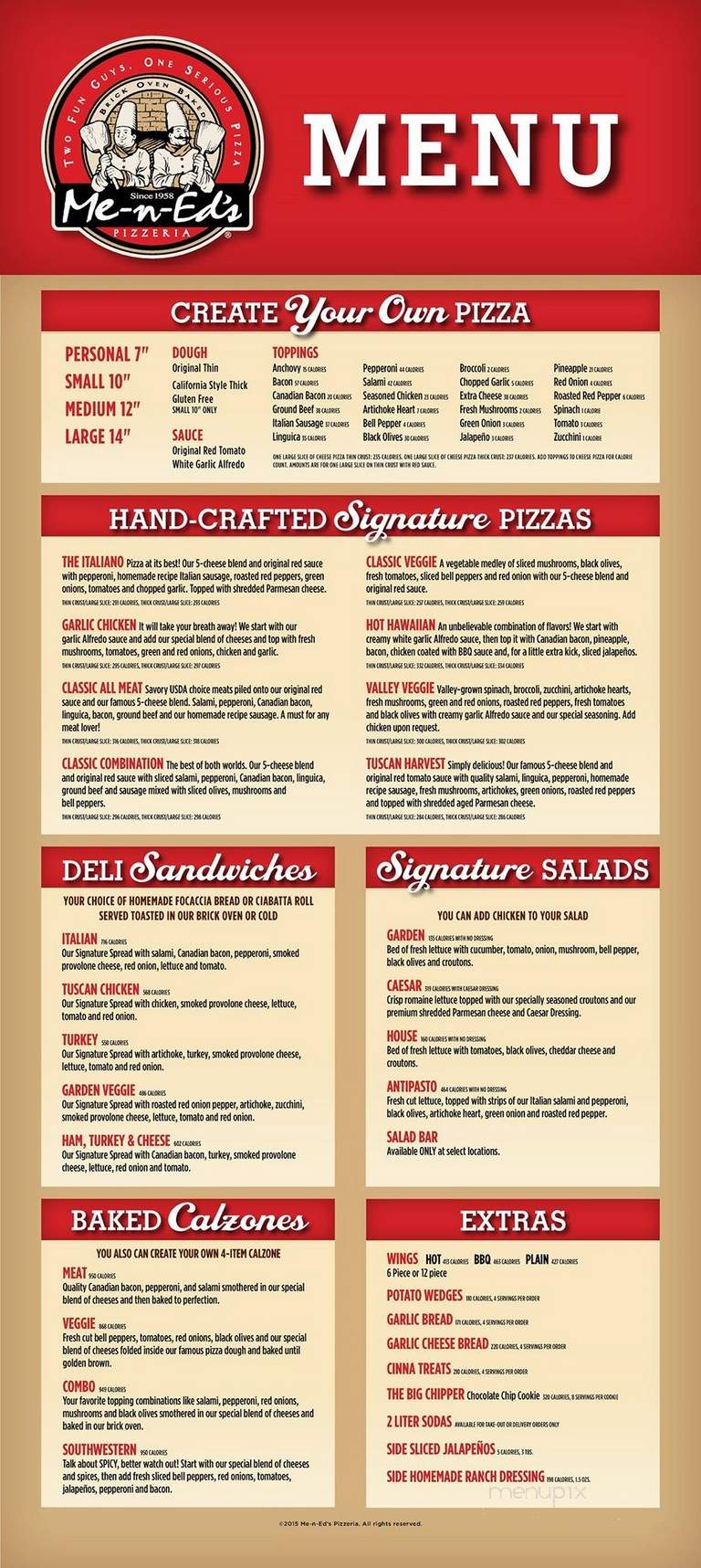 Me-n-Ed's Pizzeria - Fresno, CA menu_pic