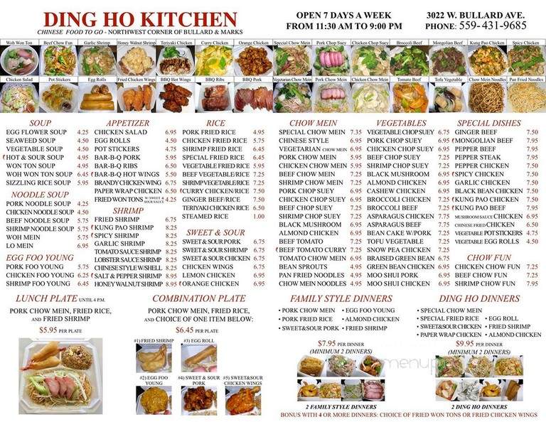 Ding Ho Kitchen - Fresno, CA