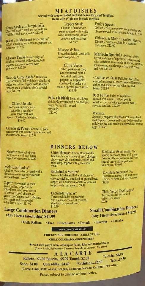 Lily's Cafe - Fresno, CA menu_pic