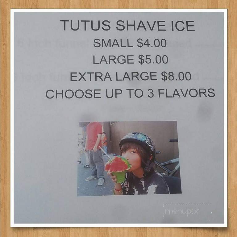 Tutu's Hawaiian Ice Cream Shck - Simi Valley, CA