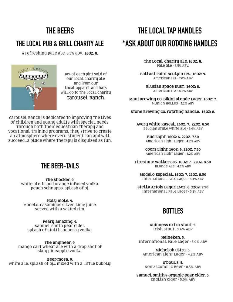 Grill - Valencia, CA menu_pic